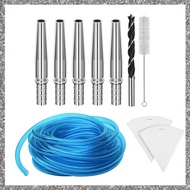 [feidan33.ph] Comprehensive Maple Syrup Tapping Kit with Stainless Steel Taps and Accessories
