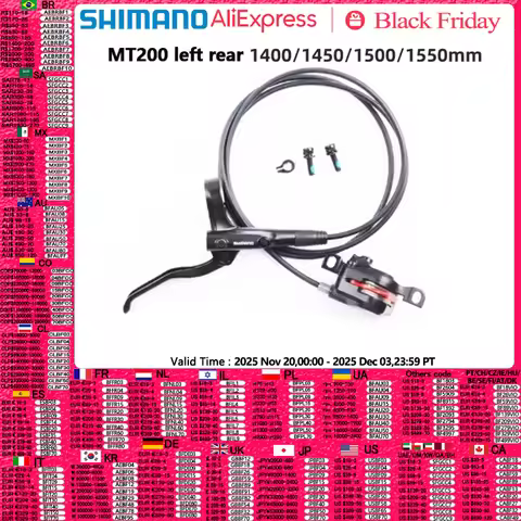 Shimano BR MT200 Only One Side Hydraulic Disc Brake For Mountain Bike 800mm 1450mm Bike Brake