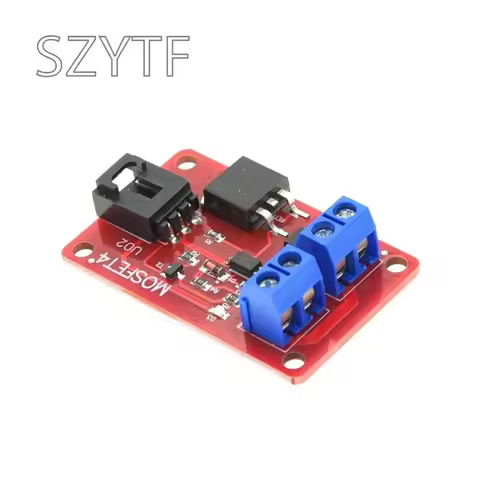 IRF540N Single Channel MOSFET Power Switch Module with Optical Isolation for Arduino 5V 3.3V High Cu