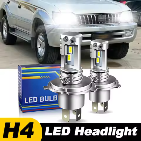 1pc/2Pcs For Toyota Land Cruiser Prado(J12) 2002 2003-2009 Super Bright White 12000lm H4 9003 LED He