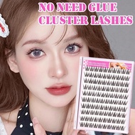 Glue-free False Eyelashes - Large Capacity Lazy Girl Trilogy Ultra-fine Band For Beginners & V2o5