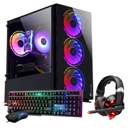 Gaming PC Desktop Tower - Intel i7 Quad Core Processor Upto 4.0GHz - 32GB DDR4 RAM 1TB SSD - AMD Rad