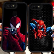 Black Casing for OPPO A5 A11K F9 F7 A1K A3S A7 A12E A12 F5 A12s A5S Pro H64 Spider-Man