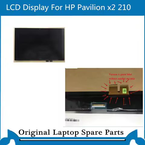 Original LCD Display For HP Pavilion x2 210 G1 G2 B101EAN01.8 10.1'' Touch Panel Assembly Screen Dig