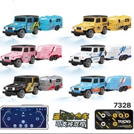 Kereta Kawalan Jauh Aloi Baru H6024G Model Kereta Aloi Mini 1:64 Kelajuan Boleh Ubah Kereta Kawalan 