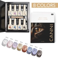 🔥Hema Free & TPO Free🔥CNHSET  Canni  Glitter และ Cat Eye  รุ่น  8 สี