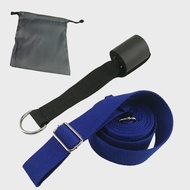 3mx3.8cm Yoga Strap Durable Cotton Exercise Straps Adjustable D-Ring Buckle Gives Flexibility for Yo