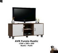 MEJA TV MINIMALIS - RAK TV MINIMALIS - MEJA TV AVR FUNZIO RUSTIC - OLYMPIC
