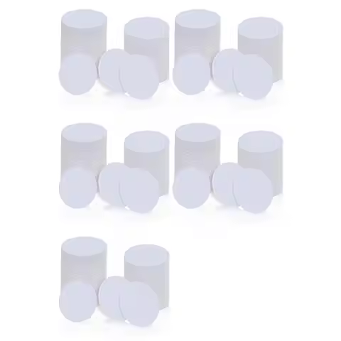 250 PCS Ntag215 Tags Coin Cards, Blank Rewritable PVC 215 Tag Round 25Mm / 1 Inch RFID Card