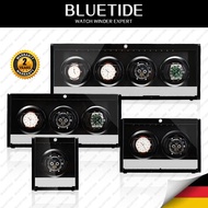 BLUETIDE【Battery】Watch Winder Box automatic 1/2/3/4 Slot Watch Box Vertical Watch Storage Display Bo