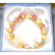 Natural Botswana Agate Gemstones Bangle