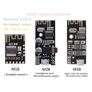 Mh-mx8 M18 / M28 / M38 Bluetooth Wireless Audio Receiver Card mp3 BLT 4.2 mp3 Lossless Decoder kit