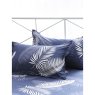 sarung bantal sarung bantal murah Pure Cotton Twill Zipper Pillowcase 2pcs Pack 48x74cm Single Cotto