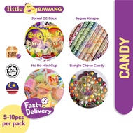 Jomei CC Fruit Stick Sagun Kelapa Ho Ho Mini Cup Powder Candy Se7en Bangle Choco Candy Eyeglass Cand