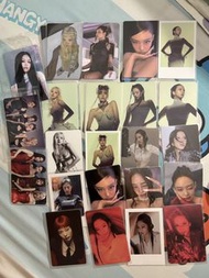 Blackpink Jennie Lisa Rosé Jisoo 官方小卡