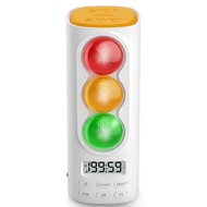 Time Management Timer Traffic Light Visual Timer Audio Digital LCD Display for Kids Classroom Home K