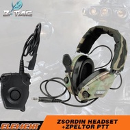 ZTactical Sordin Headset ActiveVolume Hearing Protector Z111Mc Wi