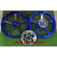 OFFER FG505 RS150 sport Rim Dynopro FG 505 Dyno pro size 160x185 ( Free disc depan )