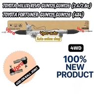 TOYOTA HILUX REVO GUN125 GUN126 (2.4cc/2.8cc) 4X4 ,FORTUNER GUN125 GUN126 4X4 POWER STEERING RACK AS