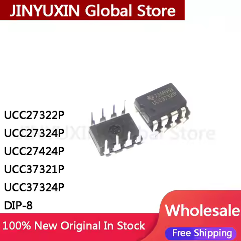 5Pcs UCC27322P UCC27322 UCC27324P UCC27324 UCC27424P UCC27424 UCC37321P UCC37321 UCC37324P UCC37324 