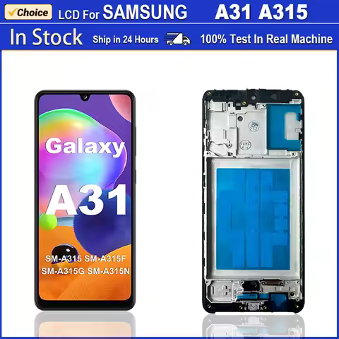 NEW LCD For Samsung Galaxy A31 A315 A315F LCD Touch Screen Digitizer Assembly Replaceable Parts For 