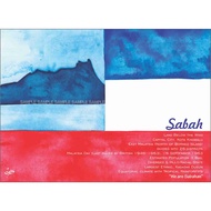 Postcard : Sabah Flag Illustration