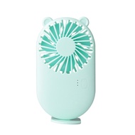 PTT Kipas Angin Portable 2 IN 1 Cute Pocket Mini Fan USB Cooling Fan Desktop Hand Held Mini Summer H