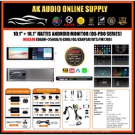 Haites 10.1"+10.1"inch android monitor (DS-PRO SERIES) 8Ram+256GB-1k screen with ambient light-M1034