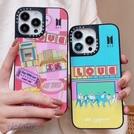 Phone Case For iPhone 15 Pro Max 11 14 13 12 Creative Mirror Fashion BTS Cool Colorful Painting TPU Anti-scratch Cellphone Cover Soft Fall-proof Protective Shell for 12Pro