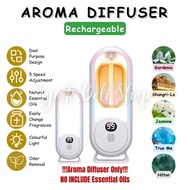 Automatic Aroma Diffuser Rechargeable LED Display Incense Perfume Essential Oil