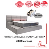 Four Star DETENSE Arcticsilk  Advanze Aire Flex Arrio Pocketed Spring Mattress