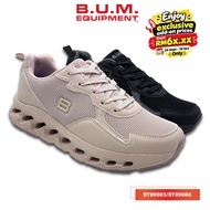 BUM Equipment Women's Shoe BY89085/BY89086 Black/Purple - Kasut Wanita Kasual Selesa Sneakers