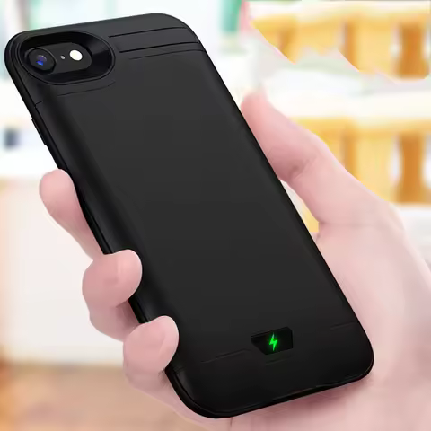 8000/5000mAh Slim shockproof Battery Charger Case For iPhone 6 6S 7 8 Plus External Power Bank Charg