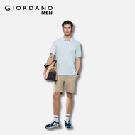 Giordano Men Liquid Touch Regular Fit Short-Sleeve Polo Shirt