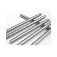 As Full Drat Baut Stainless Long Thread Bolt Stut Bolt M12 X 1 Meter