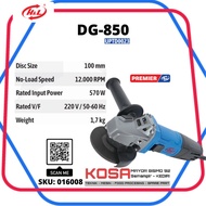 MESIN 4" HL Premier Heavy Duty Grinding Machine DG 850 DG1010 - H&L DG850