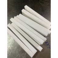 White HQ POM plastic sheet 15x15x500mm;15x50x200mm;20x20x250mm;25x20x220mm (used for gears, mechanic
