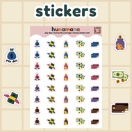 planner sticker planner sheet - money sticker | money fly sticker | savings sticker | payday sticker