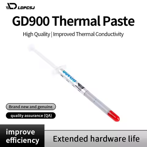 LPDCSJ GD900 Thermal Conductive Paste Grease 7g/15g/30g Silicone Plaster HeatSink Compound High Perf