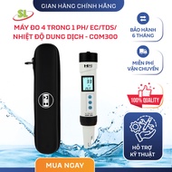 4 in 1 meter PH/EC/TDS/ TEMPERATURE COM300 - HM Digital Korea - Genuine imported product