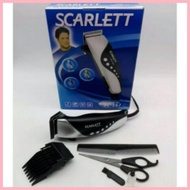 ✙ ۩ ▥ resor for hair hair Scarlett Razor Electric Hair Trimmer Clipper Set SC-167