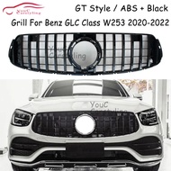 W253 X253 GT Grille Front GT R Bumper Grill Mesh For Mercedes GLC Class X253 C253 5-door SUV 2020-20