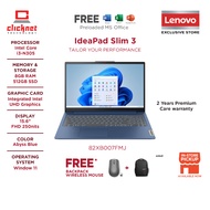 LENOVO IDEAPAD SLIM 3 15IAN8 82XB00FHMJ/82XB00FGMJ LAPTOP (I3-N305, 8GB RAM, 512GB SSD, Intel, 15.6'