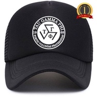HIGH QUALITY TAU GAMMA PHI TRISKELION FRATERNITY Mesh Cap Net Cap Trucker Hat Baseball Cap