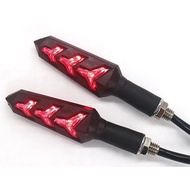 Flowing Motor Led Signal Light Lampu Led Turn Signal Light Indicator Running Lamp Motor Motorcycle F