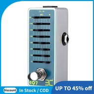 EX EQ7 Guitar Effect Pedal 7-Band EQ Full Metal Shell True Bypass Phase Guitar Pedal Guitar Accessor