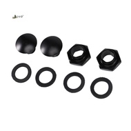 Rear Windshield Glass Strut Hardware Kit Fit for   92-95 Hatchback EG6  Black