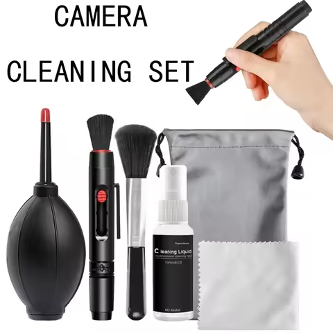 6 In 1 DSLR Lens Camera Cleaner Tool Digital Camera Sensor Cleaning Kits DSLR DV Cameras Clean Set F