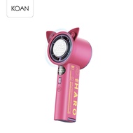 พัดลมพกพา MOMAX 1 Go Portable Icy Cooling Fan (Haro Pink)