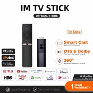 New Xiaoim Smart TV Stick Dual band WiFi+Bluetooth 5.0 Built in Movie/Live APP Plug and Play